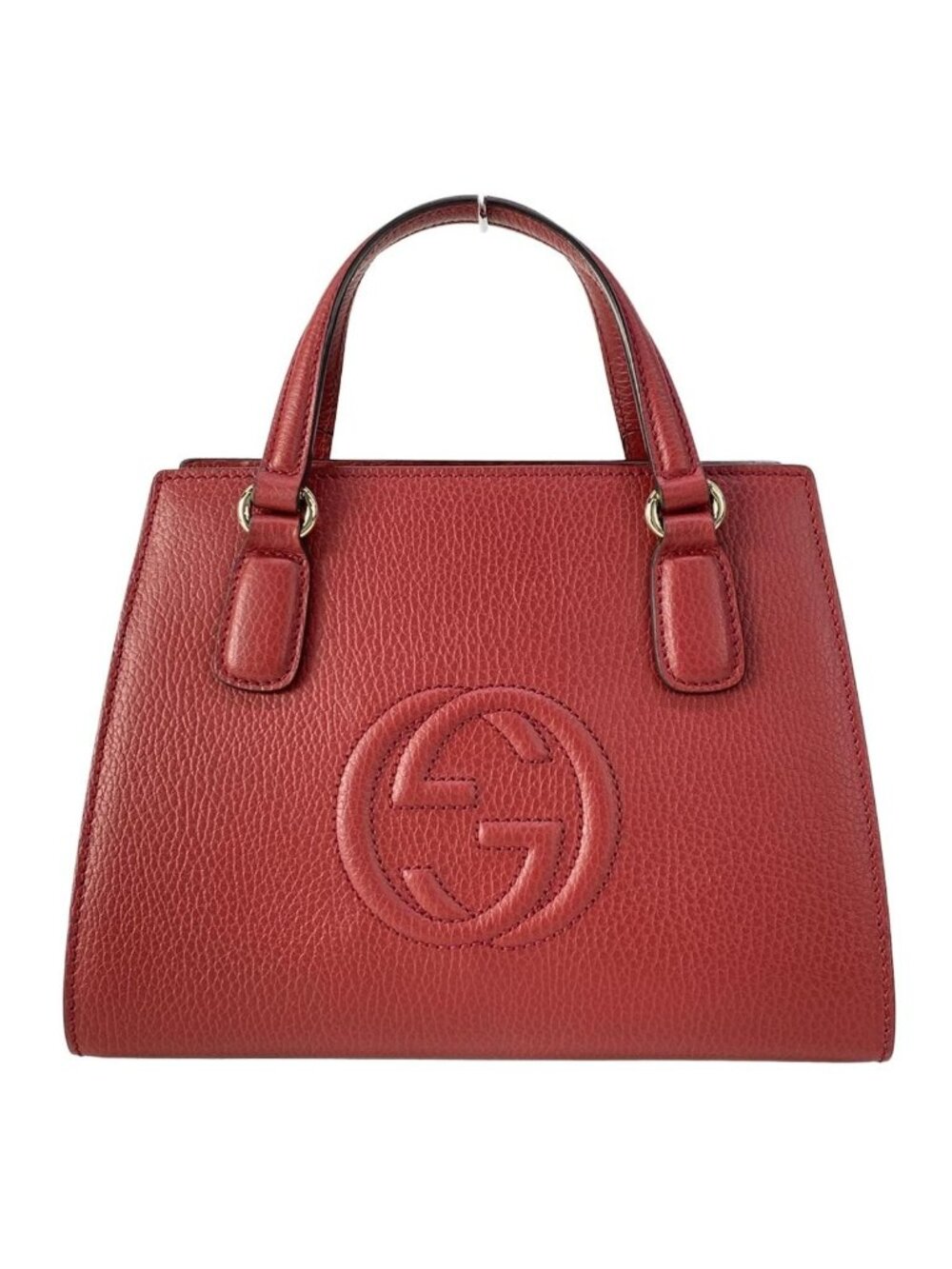 Gucci Handbag Soho Red Leather
